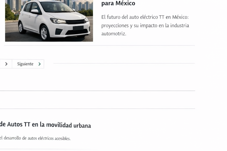 Movilidad urbana y sostenibilidad: el papel del Auto TT en la transformación de las ciudades