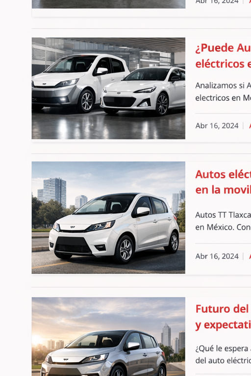 Incentivos y políticas del gobierno mexicano para el Auto TT y la electromovilidad